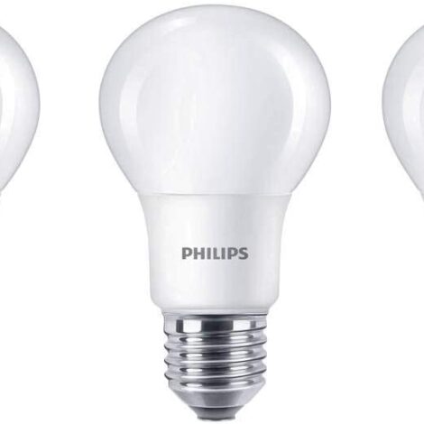 Pack 3 bombillas LED Philips 8W