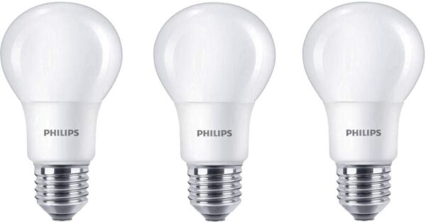 Pack 3 bombillas LED Philips 8W