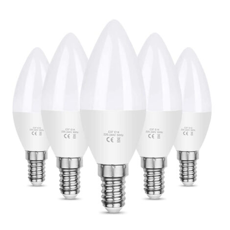 Vilcoon oferta 5 bombillas LED vela