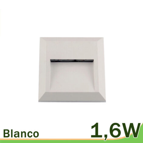 Aplique blanco LED 1,6W pared exterior