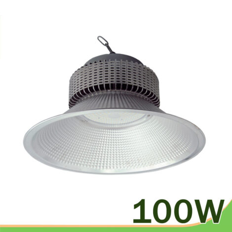 Campana silver LED 100W colgante