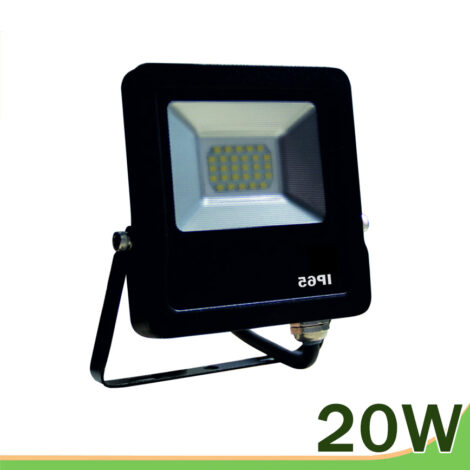Proyector LED 20W negro smd