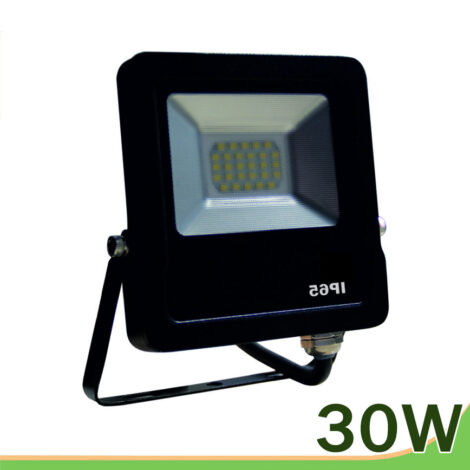 proyector led 30w negro smd