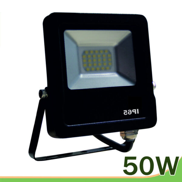 proyector led 50w smd negro